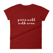 Load image into Gallery viewer, PAIRS WELL WITH WINE Women's Tee (10 colors) - The Sweetest Tee