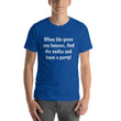 Load image into Gallery viewer, WHEN LIFE GIVES YOU LEMONS... Unisex Tee (14 colors) - The Sweetest Tee
