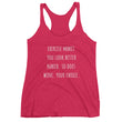 Load image into Gallery viewer, EXERCISE MAKES YOU LOOK BETTER NAKED... Racerback Tank (12 colors) - The Sweetest Tee