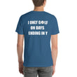 Load image into Gallery viewer, I ONLY GOLF Unisex Backprint Tee (12 colors) - The Sweetest Tee