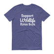 Load image into Gallery viewer, SUPPORT WILDLIFE RAISE BOYS Cotton Tee (10 colors) - The Sweetest Tee