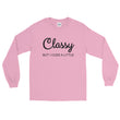Load image into Gallery viewer, CLASSY BUT I CUSS A LITTLE Long Sleeve Tee (8 colors) - The Sweetest Tee