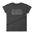 Load image into Gallery viewer, DO I RUN? YES... Ladies Tee (5 colors) - The Sweetest Tee