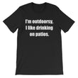 Load image into Gallery viewer, I'M OUTDOORSY... Unisex Cotton Tee (8 colors) - The Sweetest Tee