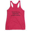 Load image into Gallery viewer, LEGALLY AN ADULT... Women's Racerback Tank (6 colors) - The Sweetest Tee