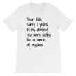 Load image into Gallery viewer, DEAR KIDS... Unisex Cotton Tee (6 colors) - The Sweetest Tee