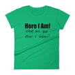 Load image into Gallery viewer, HERE I AM! Cotton Tee (6 colors) - The Sweetest Tee