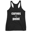 Load image into Gallery viewer, CURVES ON POINT Women's Racerback Tank (12 colors) - The Sweetest Tee