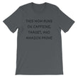 Load image into Gallery viewer, THIS MOM RUNS ON... Cotton Tee (8 colors) - The Sweetest Tee