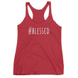 Load image into Gallery viewer, #BLESSED Racerback Tank (7 colors) - The Sweetest Tee