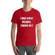 Load image into Gallery viewer, I ONLY GOLF... Unisex Tee (12 colors) - The Sweetest Tee