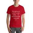 Load image into Gallery viewer, SINCE GIVING UP CARBS... Unisex Tee (12 colors) - The Sweetest Tee