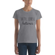 Load image into Gallery viewer, FAITH LOVE & KETONES Women's Tee (13 colors) - The Sweetest Tee