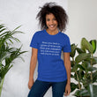 Load image into Gallery viewer, WHEN YOU WANT A GLASS Unisex Tee (14 colors) - The Sweetest Tee