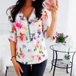 Load image into Gallery viewer, Casual V Neck Front Zipper Blouse (10 colors) - The Sweetest Tee