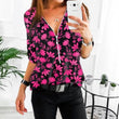Load image into Gallery viewer, Casual V Neck Front Zipper Blouse (10 colors) - The Sweetest Tee