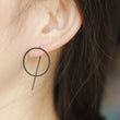 Load image into Gallery viewer, Punk Metal Round Studs Earrings (3 colors) - The Sweetest Tee