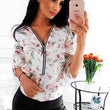 Load image into Gallery viewer, Casual V Neck Front Zipper Blouse (10 colors) - The Sweetest Tee