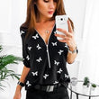 Load image into Gallery viewer, Casual V Neck Front Zipper Blouse (10 colors) - The Sweetest Tee