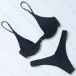 Load image into Gallery viewer, OMKAGI Brand Brazilian Bikini 2019 Swimsuit Swimwear Women Sexy Push Up Swimming Bathing Suit Beachwear Underwire Bikinis Set - The Sweetest Tee