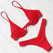 Load image into Gallery viewer, OMKAGI Brand Brazilian Bikini 2019 Swimsuit Swimwear Women Sexy Push Up Swimming Bathing Suit Beachwear Underwire Bikinis Set - The Sweetest Tee