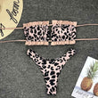 Load image into Gallery viewer, OMKAGI Bandeau Bikini 2020 Swimsuit Women Swimwear Biquinis Sexy Push Up Swimming Bathing Suit Beachwear Micro Bikini Set - The Sweetest Tee