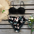 Load image into Gallery viewer, 2020 Sexy Leaf Print Bikini Female Swimsuit Women Swimwear Thong Push Up Bikinis Set High Waist Swimming Suits for Bathing Suit