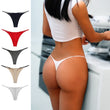 Load image into Gallery viewer, Morna Sexy Women's Thong Thin Strap Underwear Sports Solid Low Rise Swimming Trunks G-string Ladies Panties Bottoming Hot Bikini