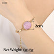 Load image into Gallery viewer, Natural Stone Druzy Gold Bracelet (3 colors) - The Sweetest Tee