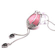 Load image into Gallery viewer, Silver or Gold Elegant Opal Flower Tassel Long Necklace (2 colors) - The Sweetest Tee