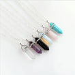 Load image into Gallery viewer, Natural Agate Stone Necklace (6 colors) - The Sweetest Tee