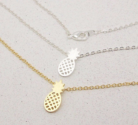 Pineapple Pendant Necklace (2 colors) - The Sweetest Tee