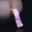 Load image into Gallery viewer, Natural Stone Pendant Necklace (5 colors) - The Sweetest Tee