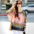 Load image into Gallery viewer, Chiffon Batwing Plus Size Blouse (30 designs) - The Sweetest Tee