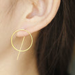Load image into Gallery viewer, Punk Metal Round Studs Earrings (3 colors) - The Sweetest Tee