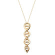 Load image into Gallery viewer, Geometric Statement Necklace Women Female Serotonin Molecule Pendant DNA Polygon Caffeine Chain Necklace Jewelry Gift For Girls