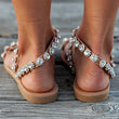 Load image into Gallery viewer, Bling Crystal Summer Sandals - The Sweetest Tee