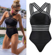 Load image into Gallery viewer, Crossed One Piece Swimsuit (2 colors) - The Sweetest Tee