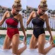 Load image into Gallery viewer, Crossed One Piece Swimsuit (2 colors) - The Sweetest Tee