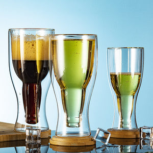 Transparent Beer Glass