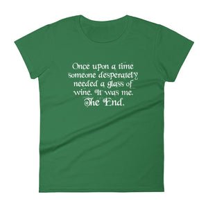 ONCE UPON A TIME... Women's Tee (12 colors) - The Sweetest Tee