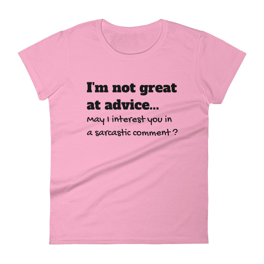 I'M NOT GREAT AT ADVICE... Cotton Tee (6 colors) - The Sweetest Tee