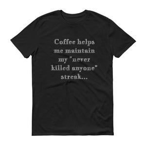 COFFEE HELPS... Unisex Tee (14 colors) - The Sweetest Tee