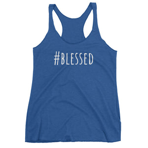 #BLESSED Racerback Tank (7 colors) - The Sweetest Tee