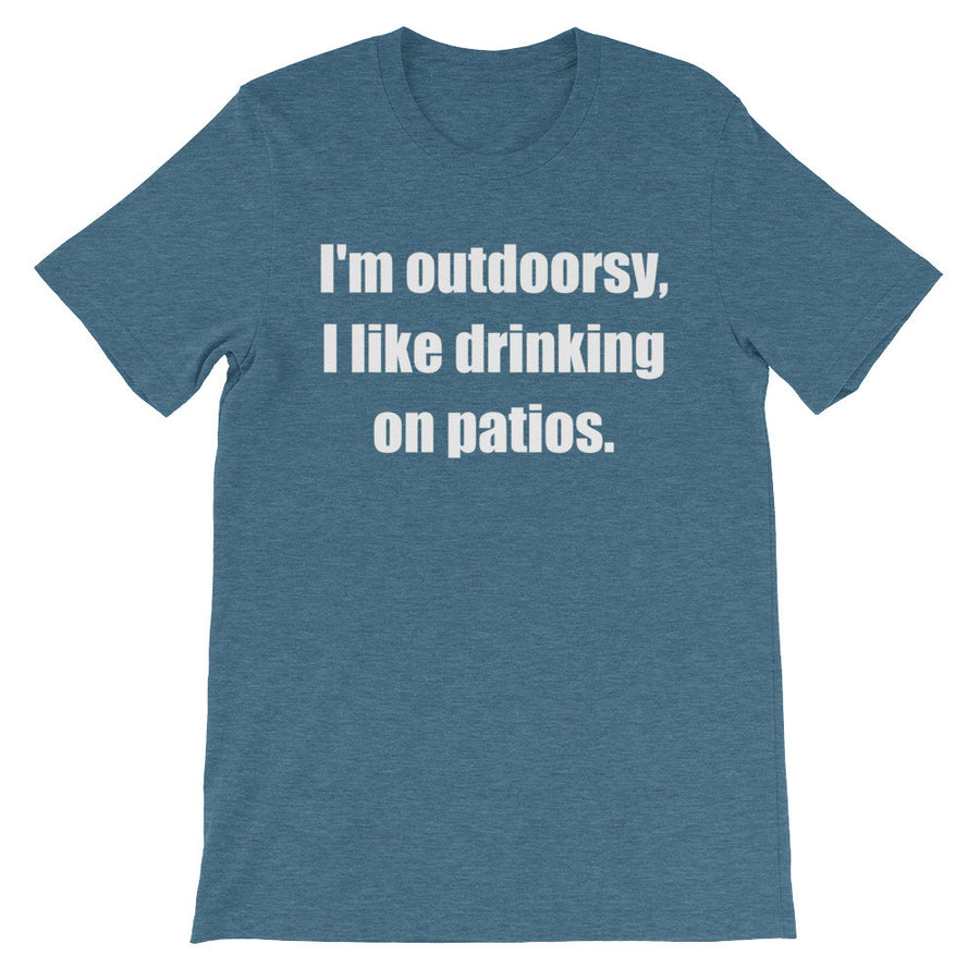 I'M OUTDOORSY... Unisex Cotton Tee (8 colors) - The Sweetest Tee