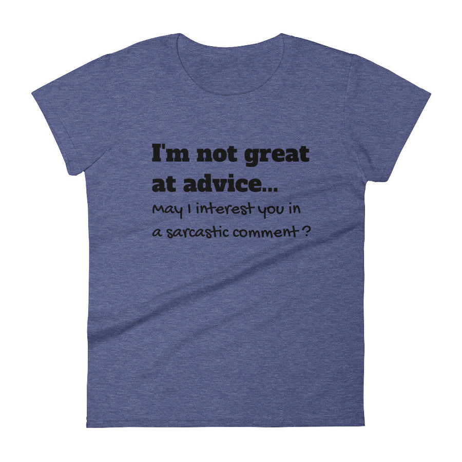 I'M NOT GREAT AT ADVICE... Cotton Tee (6 colors) - The Sweetest Tee
