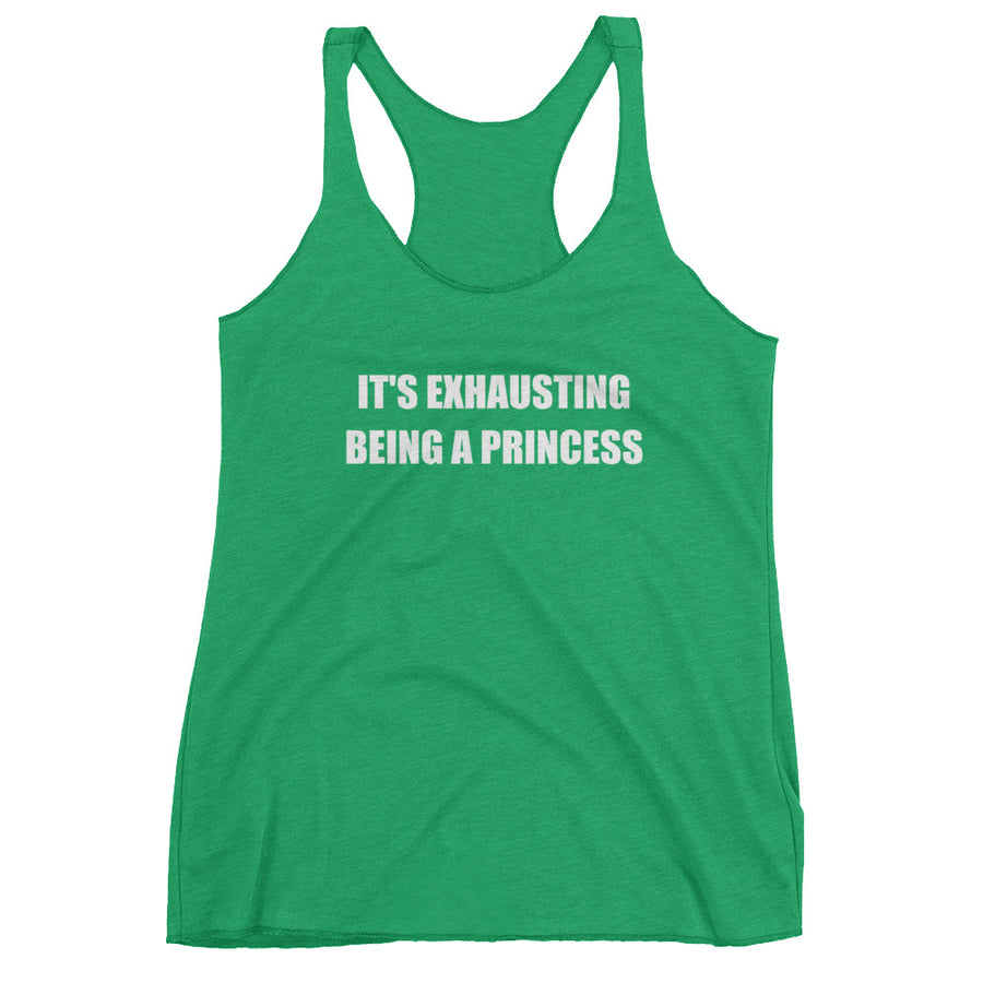 IT'S EXHAUSTING... Women's Racerback Tank (10 colors) - The Sweetest Tee