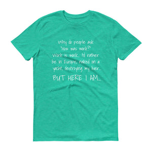 WHY DO PEOPLE ASK... Cotton Tee (8 colors) - The Sweetest Tee