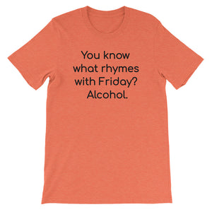 YOU KNOW WHAT RHYMES... Unisex Cotton Tee (5 colors) - The Sweetest Tee