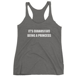 IT'S EXHAUSTING... Women's Racerback Tank (10 colors) - The Sweetest Tee